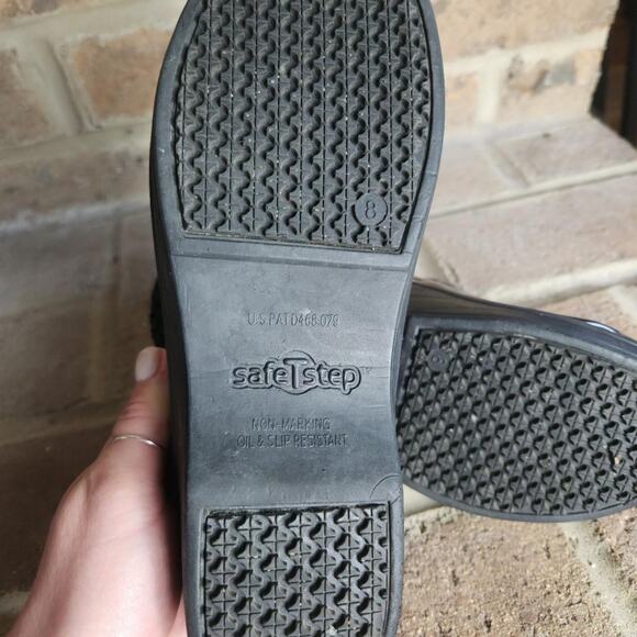Safe T Step Leopard Print Comfort Clogs Workwear size 8 - Picture 4 of 5